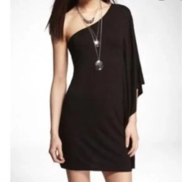 mini silk black dress Staud Elba Black Silk Mini Dress main image 0